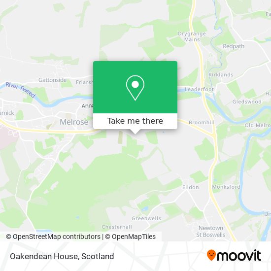 Oakendean House map