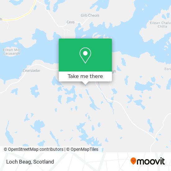 Loch Beag map