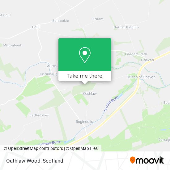 Oathlaw Wood map