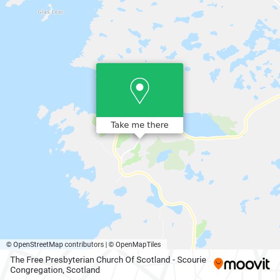 The Free Presbyterian Church Of Scotland - Scourie Congregation map
