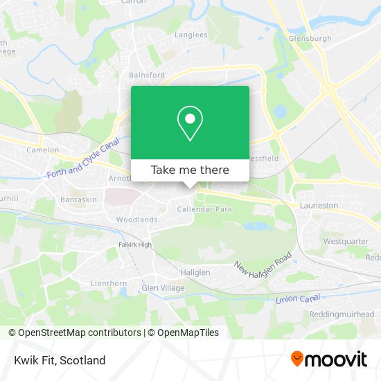 Kwik Fit map