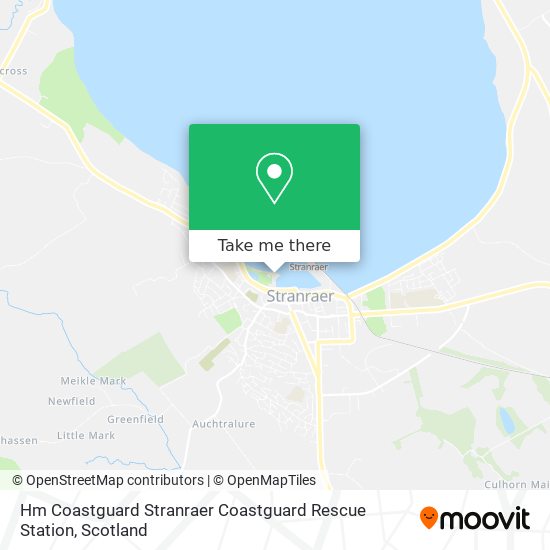 Hm Coastguard Stranraer Coastguard Rescue Station map