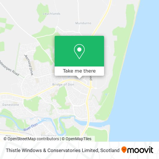 Thistle Windows & Conservatories Limited map