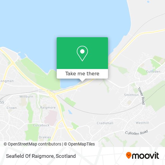 Seafield Of Raigmore map