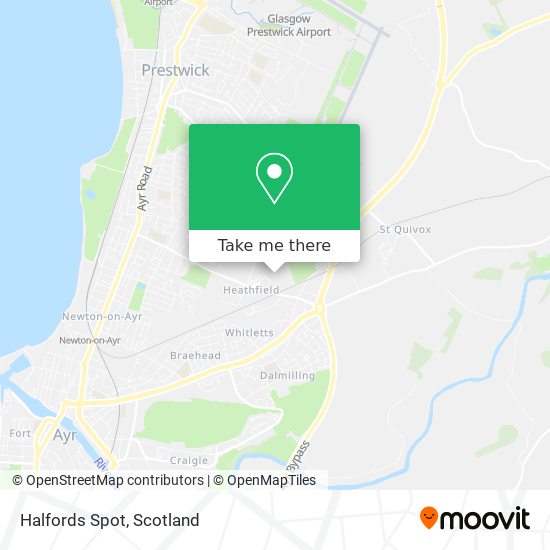 Halfords Spot map