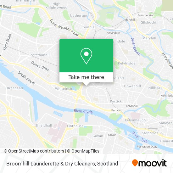 Broomhill Launderette & Dry Cleaners map
