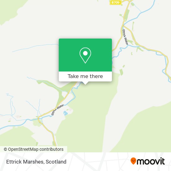 Ettrick Marshes map