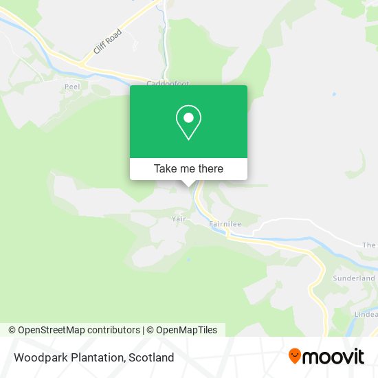 Woodpark Plantation map