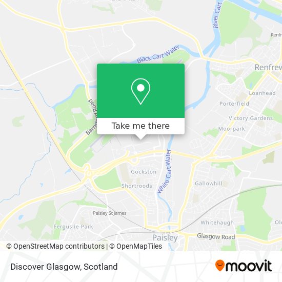 Discover Glasgow map