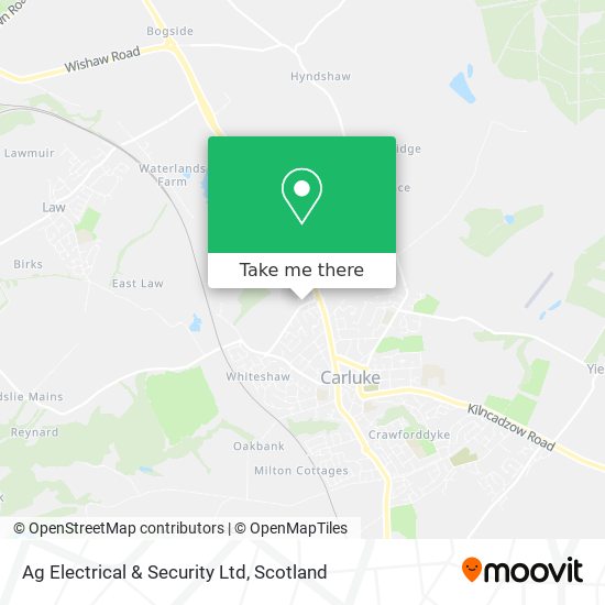 Ag Electrical & Security Ltd map