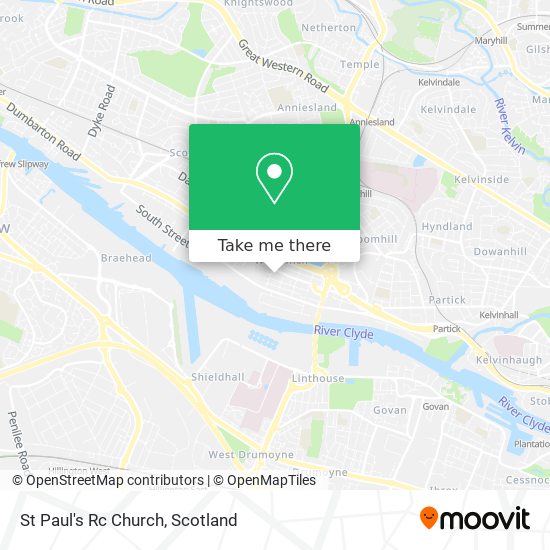 St Paul's Rc Church map