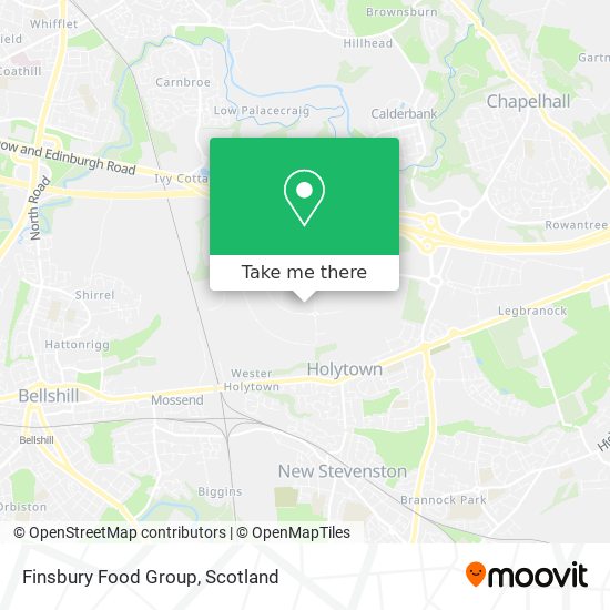 Finsbury Food Group map