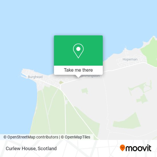 Curlew House map