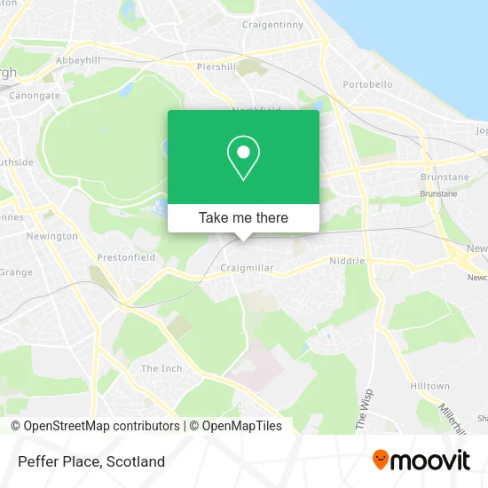 Peffer Place map