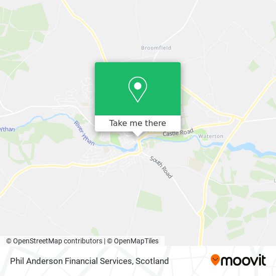 Phil Anderson Financial Services map