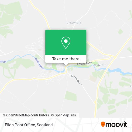 Ellon Post Office map