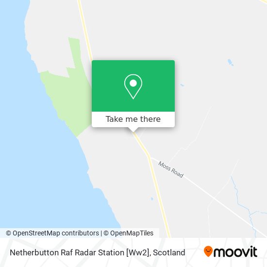 Netherbutton Raf Radar Station [Ww2] map