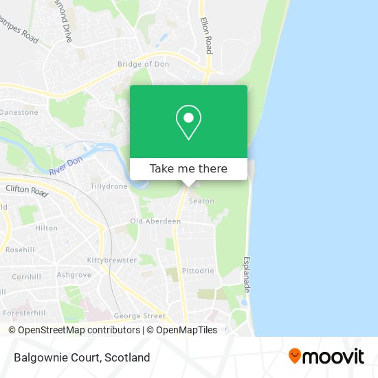 Balgownie Court map