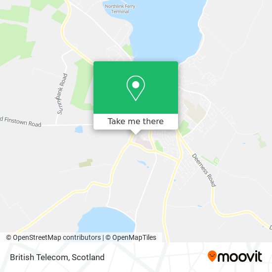 British Telecom map