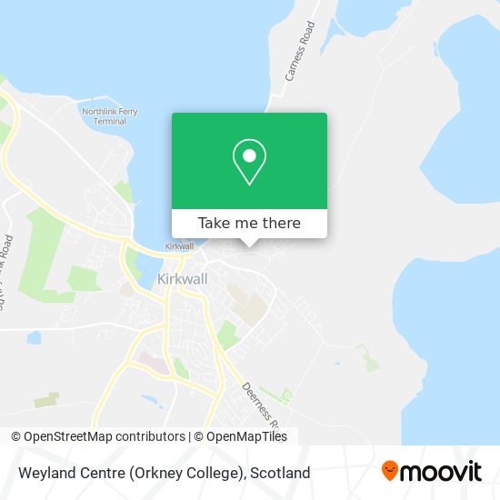 Weyland Centre (Orkney College) map