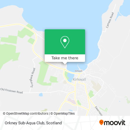 Orkney Sub-Aqua Club map