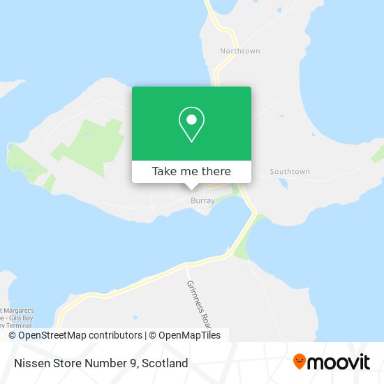 Nissen Store Number 9 map