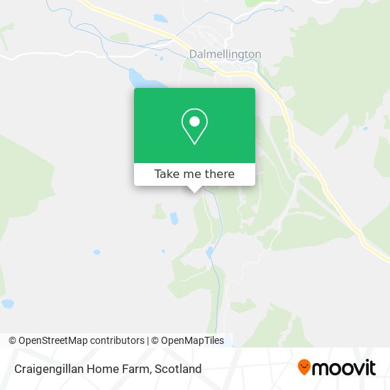 Craigengillan Home Farm map