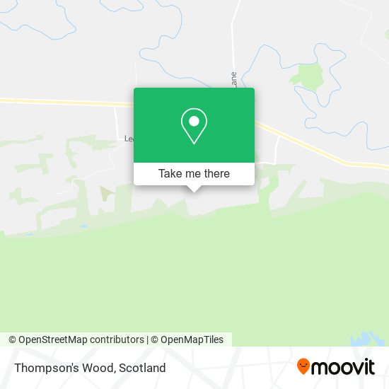 Thompson's Wood map