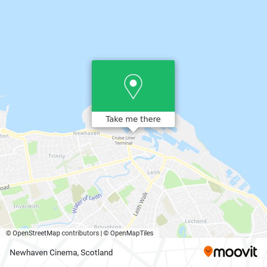 Newhaven Cinema map