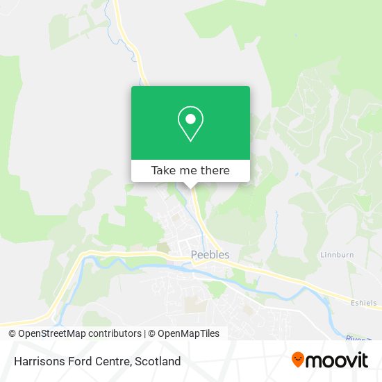 Harrisons Ford Centre map