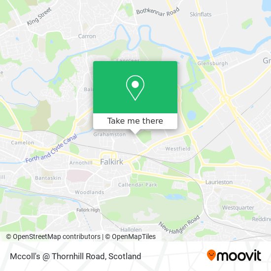 Mccoll's @ Thornhill Road map