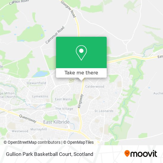 Gullion Park Basketball Court map