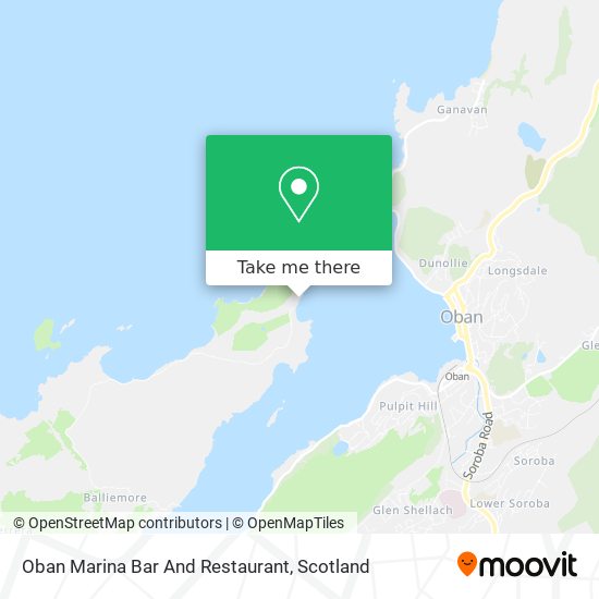 Oban Marina Bar And Restaurant map