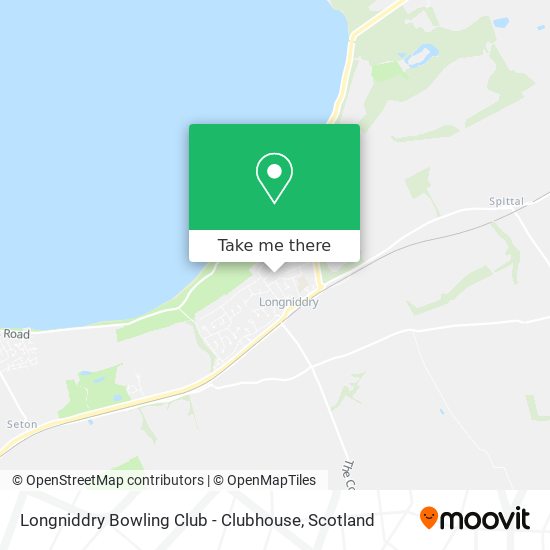 Longniddry Bowling Club - Clubhouse map