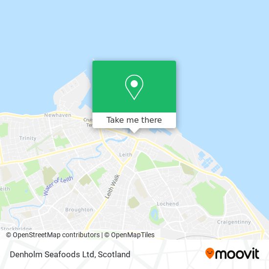 Denholm Seafoods Ltd map