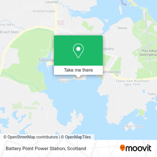Battery Point Power Station map