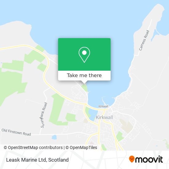 Leask Marine Ltd map