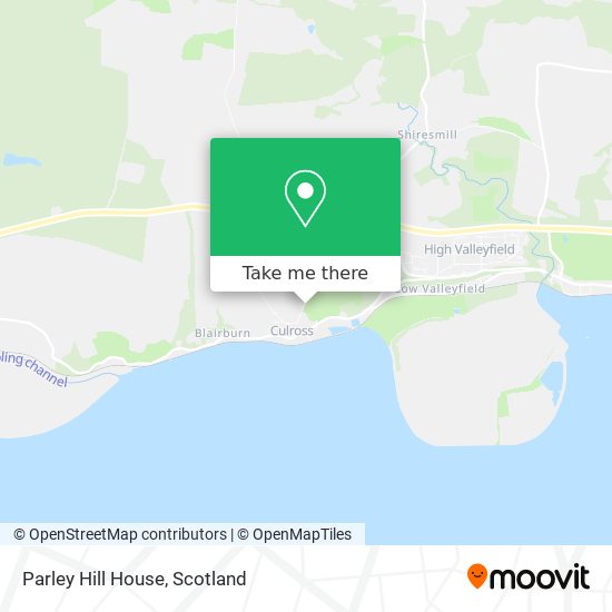 Parley Hill House map