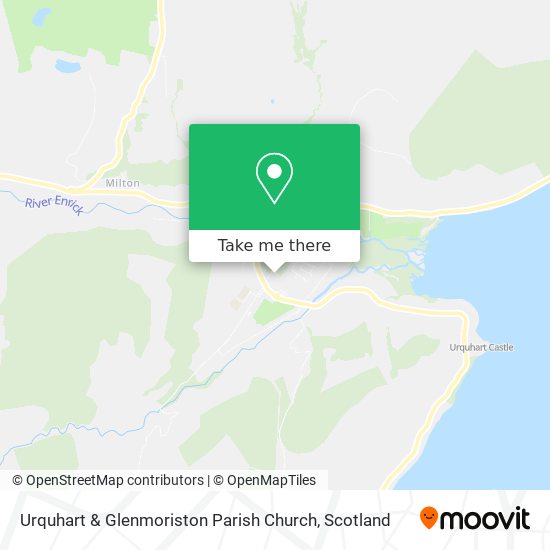 Urquhart & Glenmoriston Parish Church map