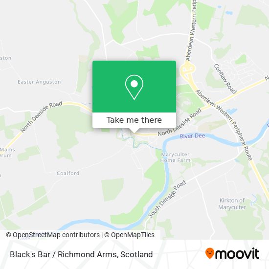 Black's Bar / Richmond Arms map