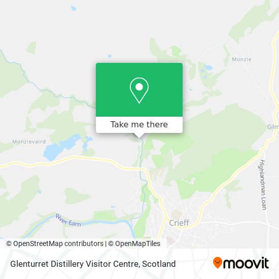 Glenturret Distillery Visitor Centre map