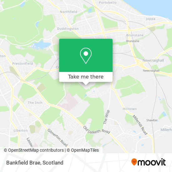Bankfield Brae map