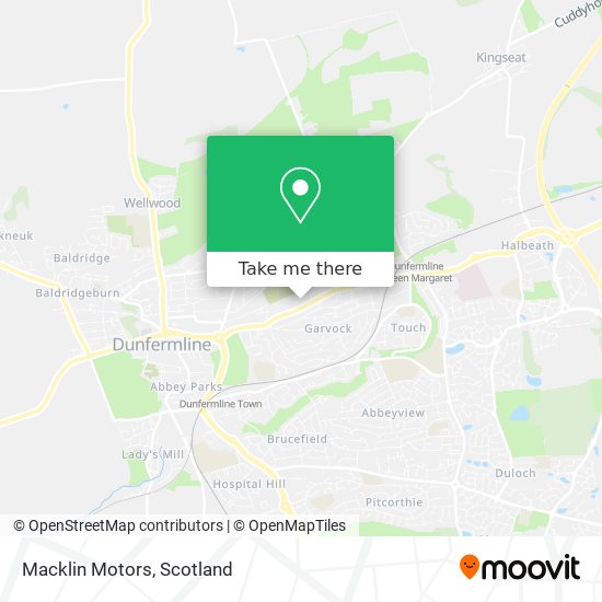 Macklin Motors map