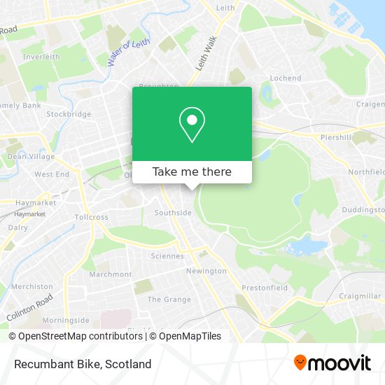 Recumbant Bike map