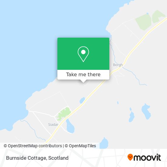 Burnside Cottage map