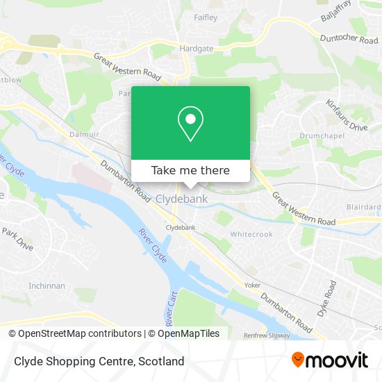 Clyde Shopping Centre map