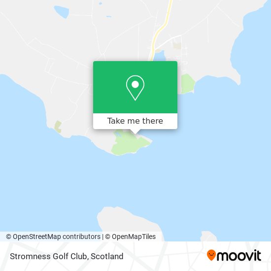 Stromness Golf Club map