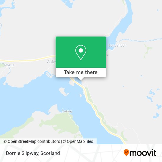 Dornie Slipway map