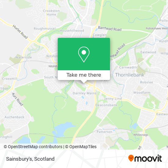 Sainsbury's map