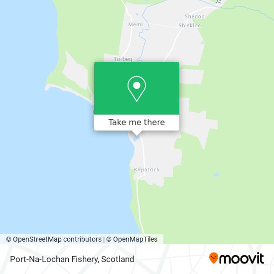 Port-Na-Lochan Fishery map